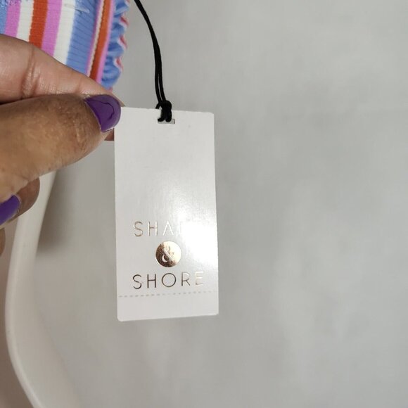 Shade & Shore Purple Strapless Bikini Swim Top Women Size S 4-6 SEE DESCRIPTION - Picture 4 of 10